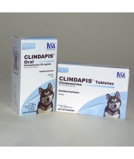 CLINDAPIS 150 MG 20 TABS.   RS