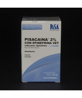 PISACAINA 2%C/EPINEFRINA 50 ML. VET.  RC